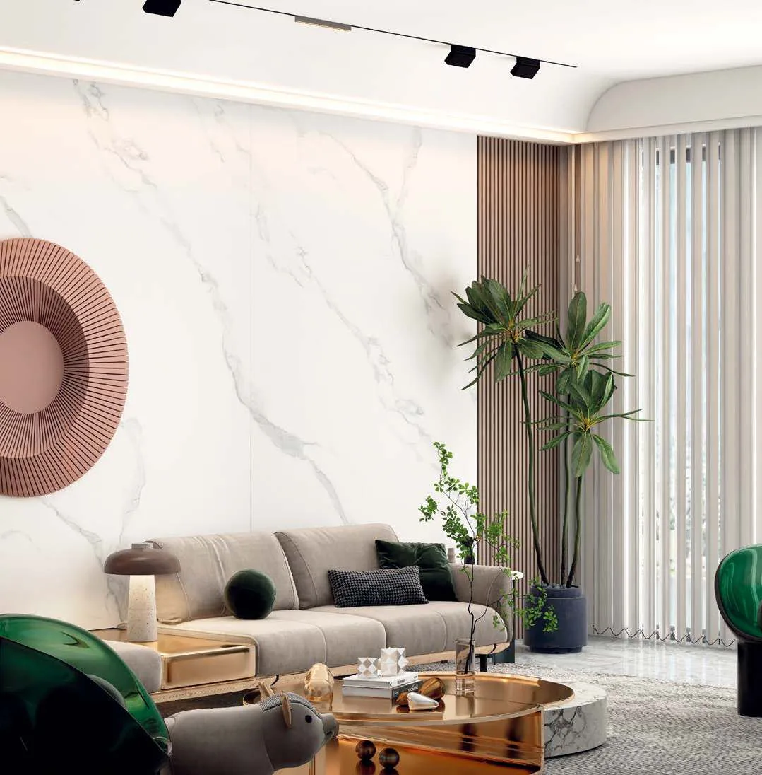 Ambiance intérieure habillée de panneaux Design Up